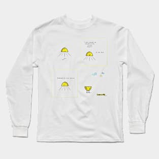 Lemon Ed - Lemon UFO Long Sleeve T-Shirt